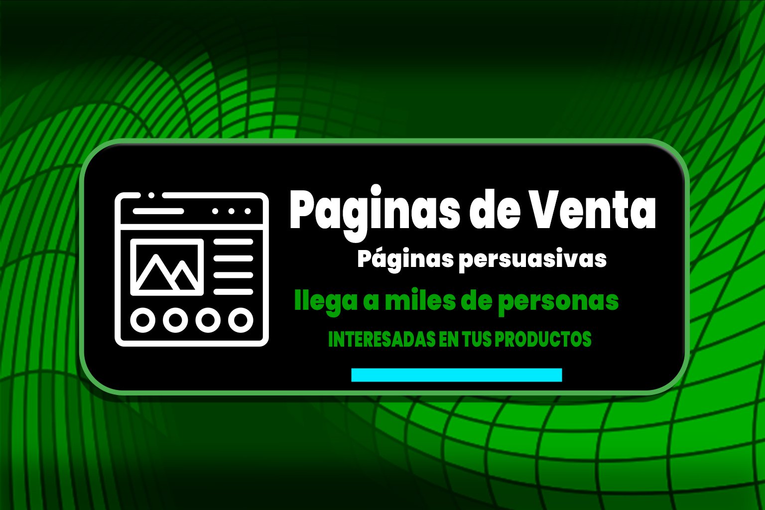 Páginas de Venta Persuasivas — Diseñadas para convertir